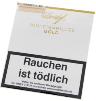 Davidoff Mini Cigarillos Gold Zigarillos